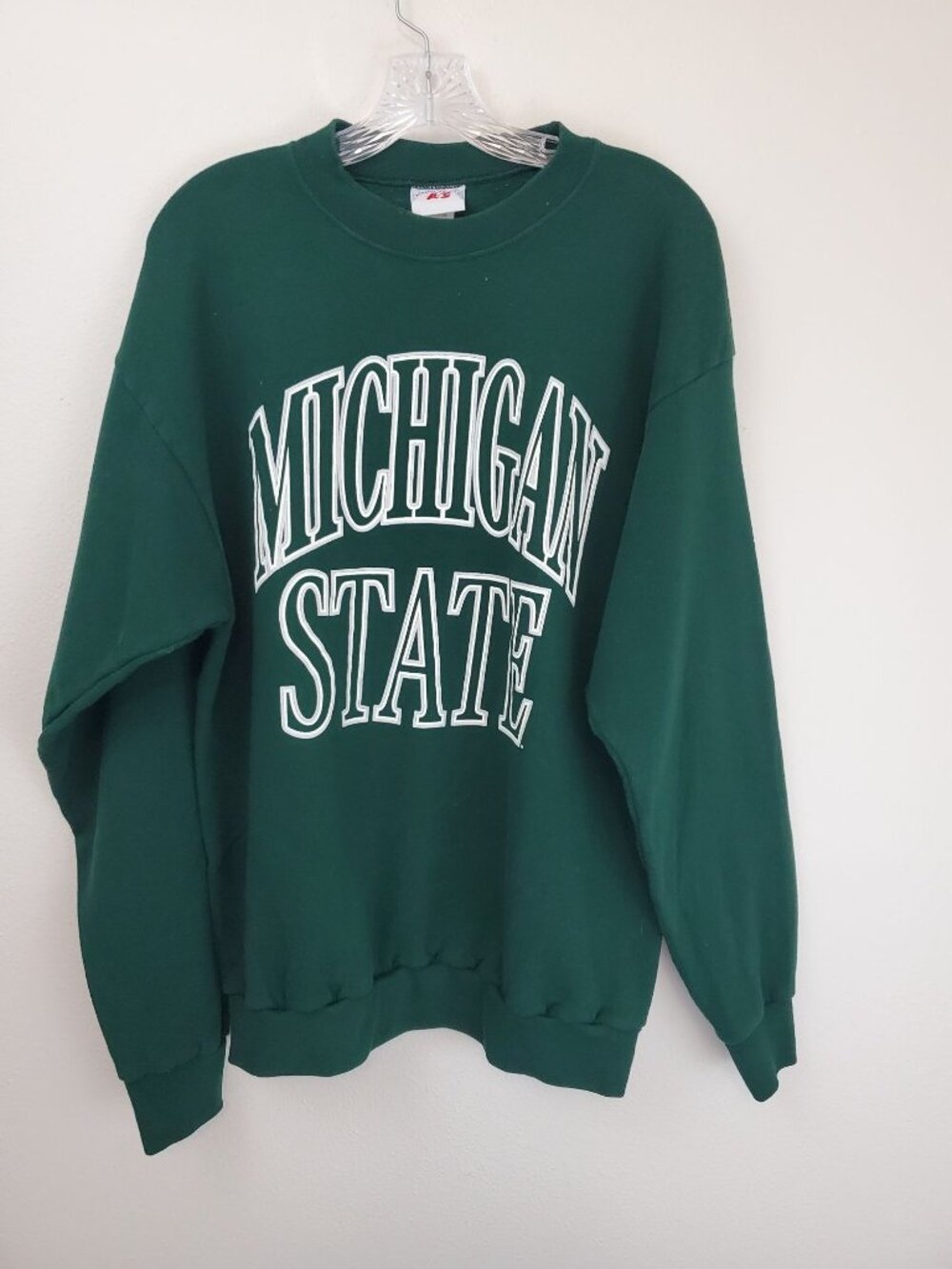 Vintage Michigan State large print dark green sweatshirt